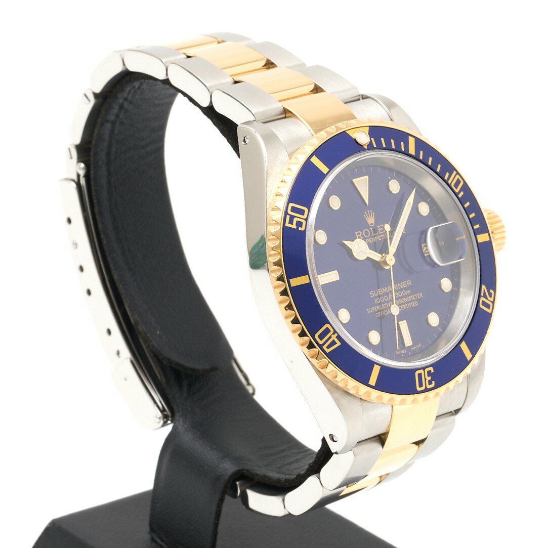 【中古】【1年間保証・仕上げ済】ROLEX ロレックス サブマリーナ デイト 16613 K番 SS×YG ブルー×イエローゴールド×シルバー 自動巻き 腕時計
