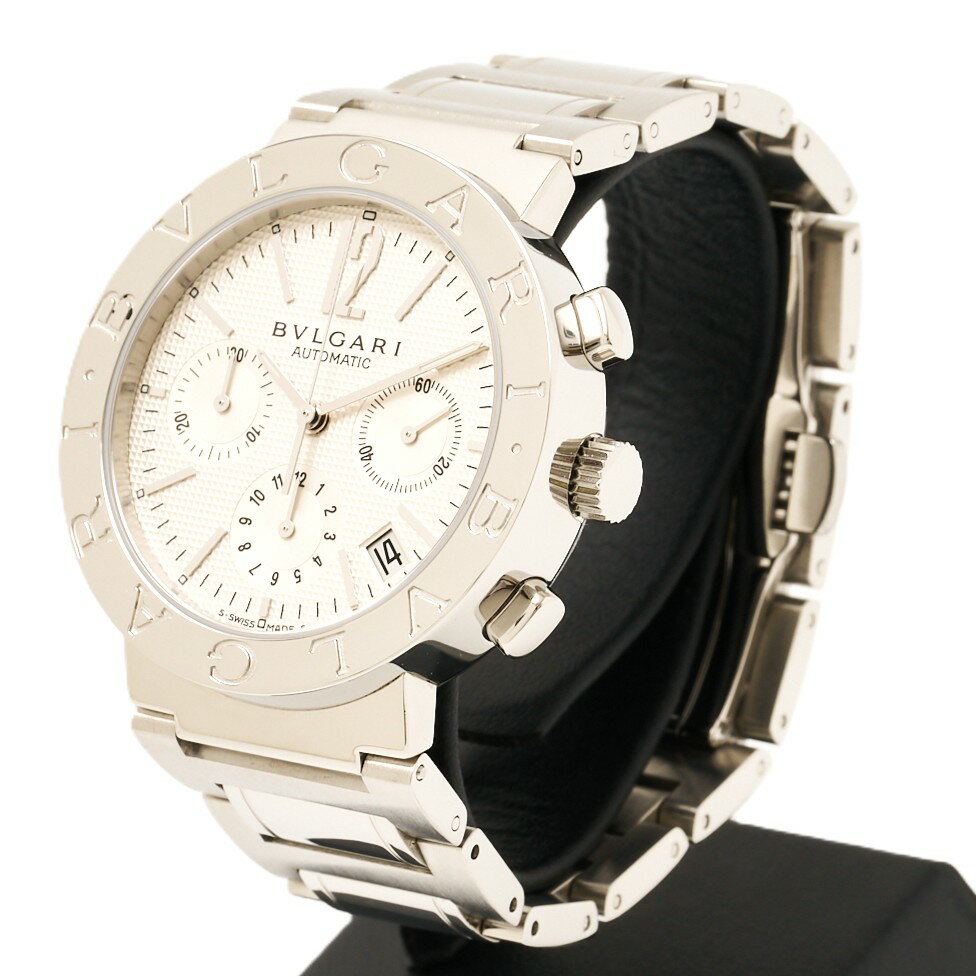 【中古】【輸入品・未使用】メンズ シルバー ステンレススチール 腕時計 回転可能 ベゼル カレンダー 防水 ブラック ダイヤル 夜光 腕時計 ブルー