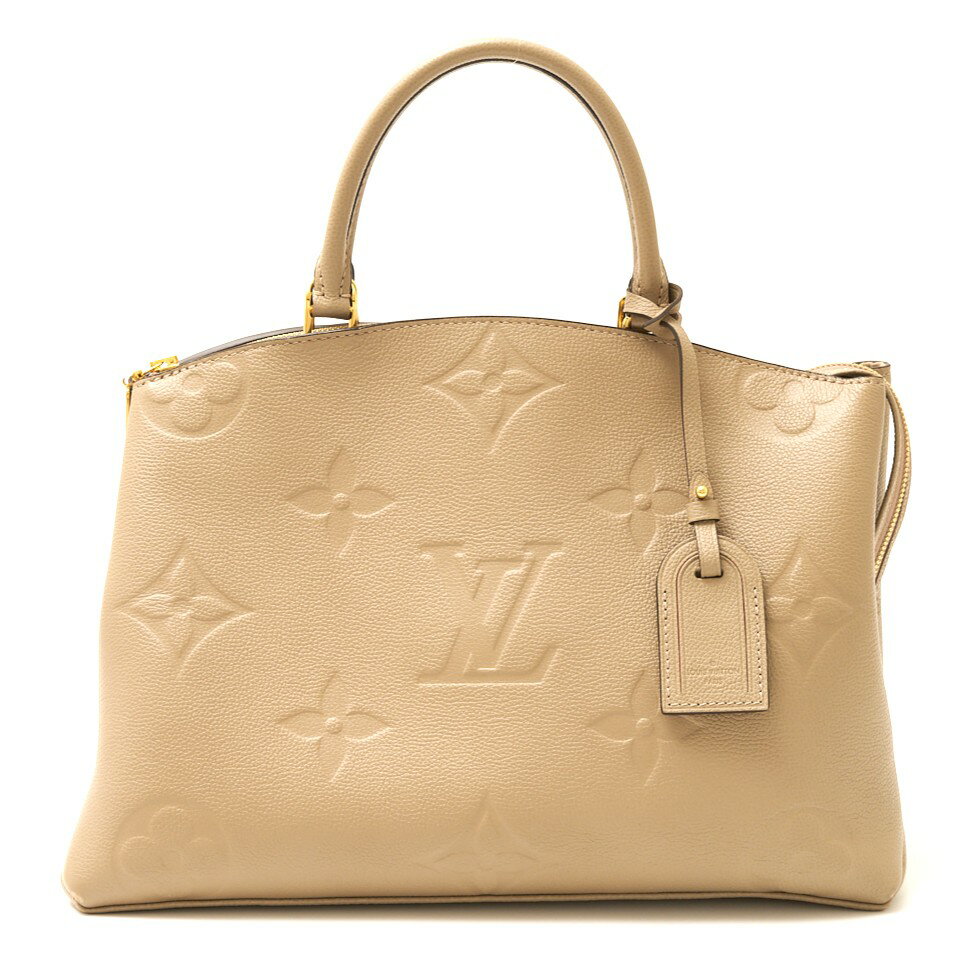 【中古】LOUIS VUITTON ルイヴィトン グラン・パレ MM M45833 ハンドバッグ モノグラム・アンプラント×..