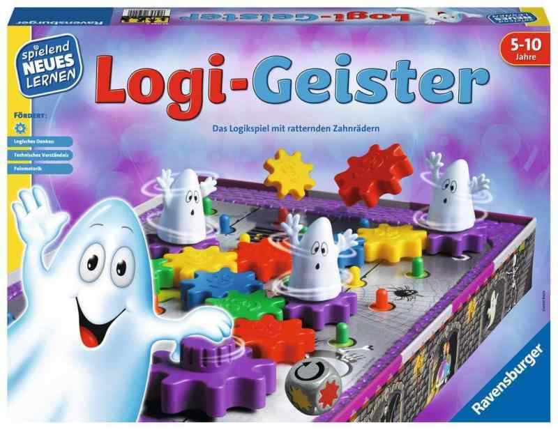 Ravensburger Spieleverlag Logi-Geister: Das Logikspiel mit ratternden Zahnrädern