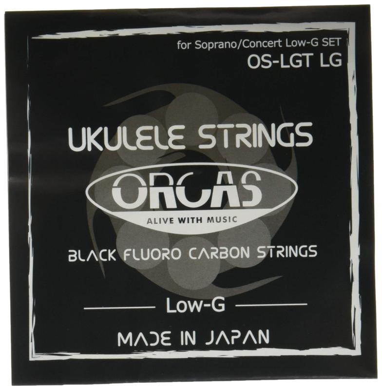 【ORCAS】 ウクレレ弦 セット ソプラノ コンサート用