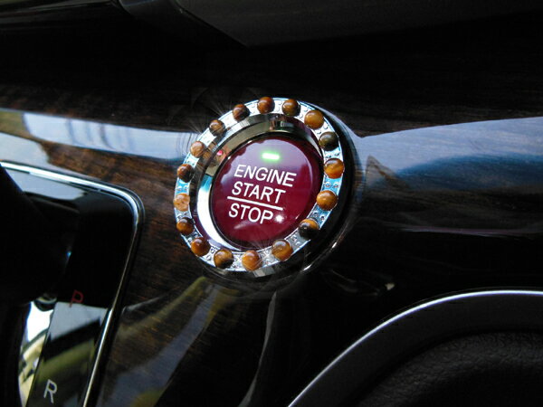 ホンダ ODYSSEY オデッセイ 専用 パワーストーンスタートボタンリング タイガーアイ