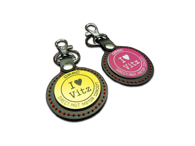 キーリング キーホルダー レザーステッチホールドパネル LEATHER STITCH KEY HOLD PANEL Vitz ヴィッツ