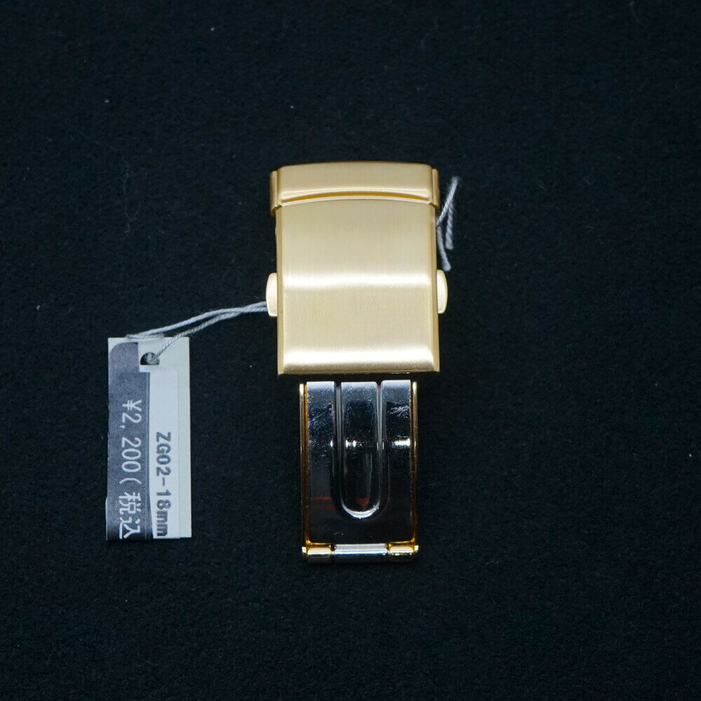 ＼ 1000円ポッキリ ／ Dバックル 18mm ステンレス スチール ゴールド シルバー ZGO2 訳あり品 25-M-234