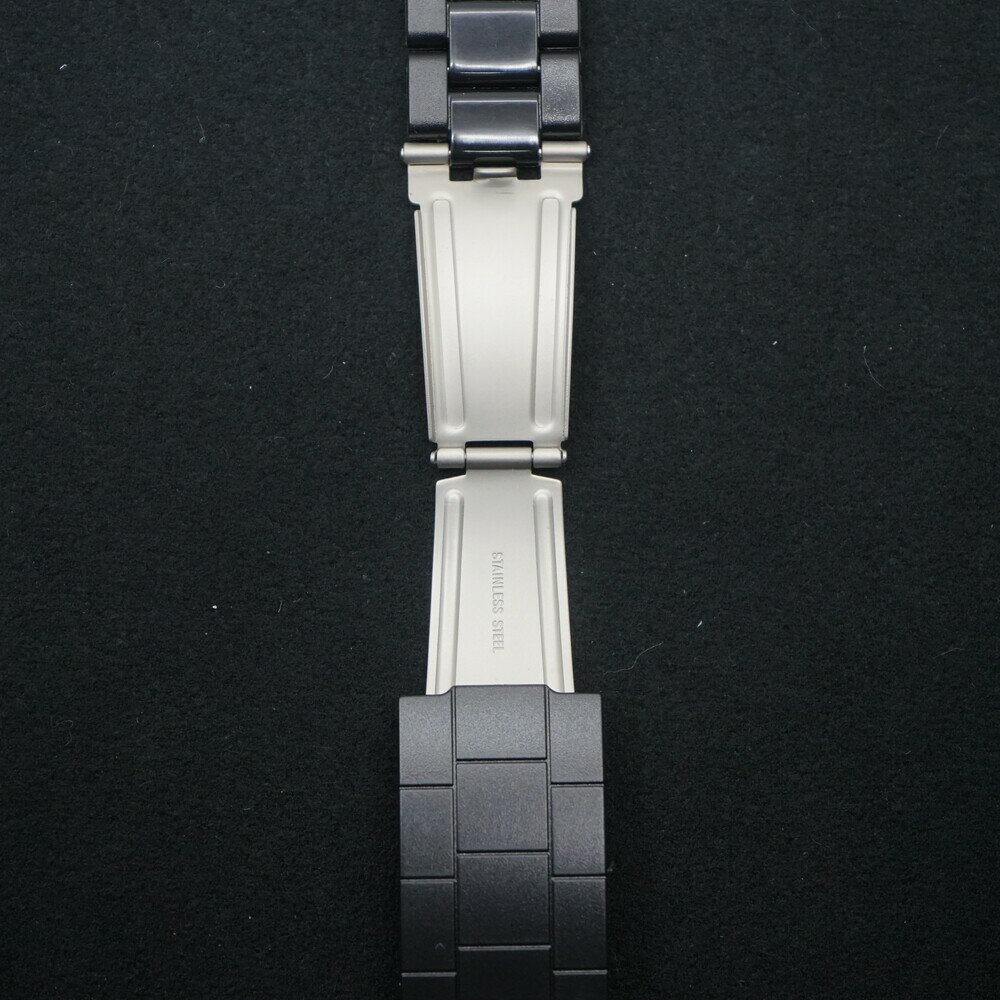 ＼ 2000円ポッキリ ／ VABENE ヴァベーネ 純正 24mm アクリルベルト ロングサイズ 時計バンド メンズ ブラック 腕時計 ベルト 時計ベルト Dバックル ストラップ 時計 腕時計 バンド 時計バンド 替えベルト 替えバンド 交換 バンド 交換ベルト 純正ベルト 樹脂 25-M-227