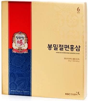 【送料無料】【正官庄】 ハニー 蜂蜜 切片紅参 高麗人参 朝鮮人参 乾燥 ドライ紅参 乾燥紅参 サポニン 韓国産 サプリメント 高麗人参エキス 濃縮エキス 田七人参 サプリ seikansho 赤アシストGX (20g*12包) 240g [並行輸入品]