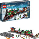 【送料無料】 レゴ 10254 クリエーター エキスパート ウィンター ホリデー トレイン クリスマス トレイン セット フル サークル トレイン トラック、機関車、回転するクリスマス ツリーのおもちゃ (734 ピース) Lego 10254
