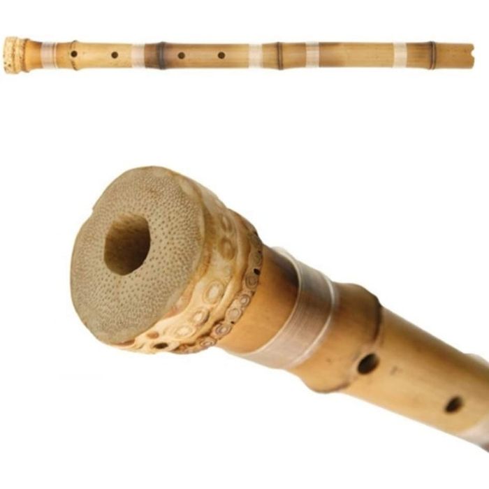 【送料無料】ジュンガンアキダンソ、韓国の伝統的な短い竹笛管楽器黄色竹根素材