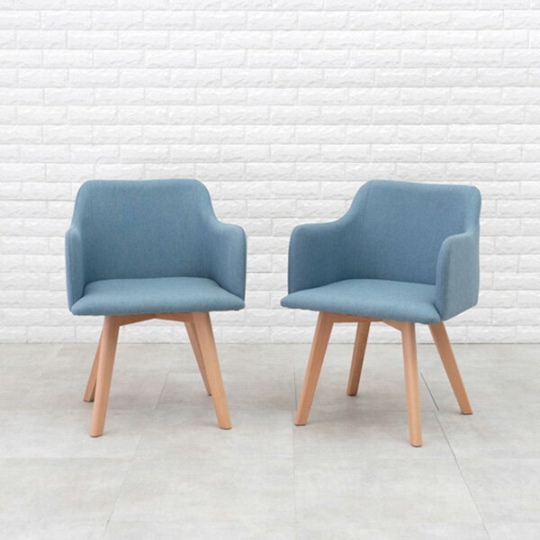 【P5倍！14日10時-16日23:59】【直送】ファブリックチェア(肘あり・2脚セット)｜姫系 かわいい クラシック ガーリー アンティーク風 ロリータ