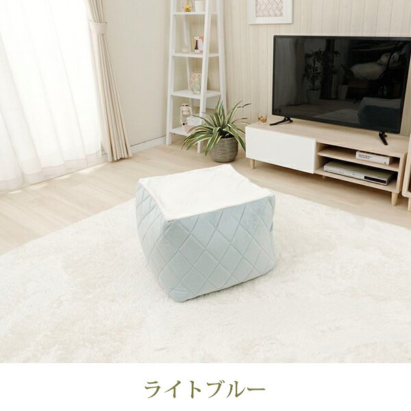 【直送】くすみパステルカラーのビーズクッション/M|姫系 かわいい クラシック ガーリー アンティーク風 ロリータ [2]