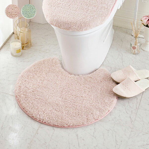 【P5倍！14日10時-16日23:59】トイレマット【単品】/メリージェラート（グリッター）｜姫系 かわいい クラシック ガーリー アンティーク風 ロリータ