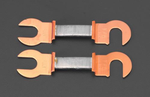 【6/1はP2倍!】エスコ(ESCO) 150A/75mm 銅つめ付ヒューズ(2本) EA758ZP-7C