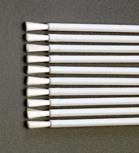 ≫ 商品詳細 ≪●材質…毛：ナイロン毛、柄：プラスチック●全長…82mm●毛幅…4mm●毛丈…12mm●水性用●用途…塗装剥がれや傷等、細　部の補修に最適●入数…同サイズ、10本入り●ナイロン繊維の毛先を割って自然の感触を生み出しています。※画像は代表イメージです。