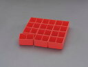 【6/1はP2倍!】エスコ(ESCO) 98x71x53mm パーツケース小皿(12個) EA508E-2(4)