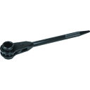 【5/25はP2倍!】強力型片口ラチェットスパナ 32mm KS0032 ASH(旭金属工業)(4)
