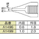 【5/25はP2倍!】白光(HAKKO) 交換ノズル 1.0mm A1499(4)