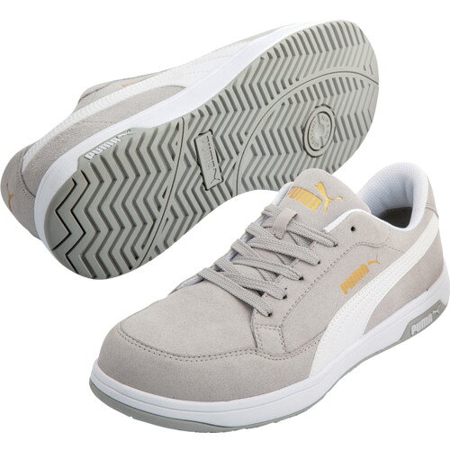 Rakuten - PUMA(プーマセーフティ)　セーフティシューズ ヘリテイジ エアツイスト2.0ロー　グレー　64.218.0-26.5