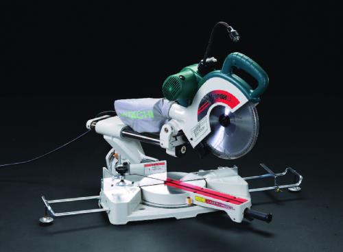 【12/1はP3倍】エスコ(ESCO) 260mm 卓上型スライド式丸鋸 EA851YC