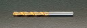 エスコ(ESCO) 0.8x30mm ドリルビット(TiN coat HSS) EA824NJ-0.8(4)