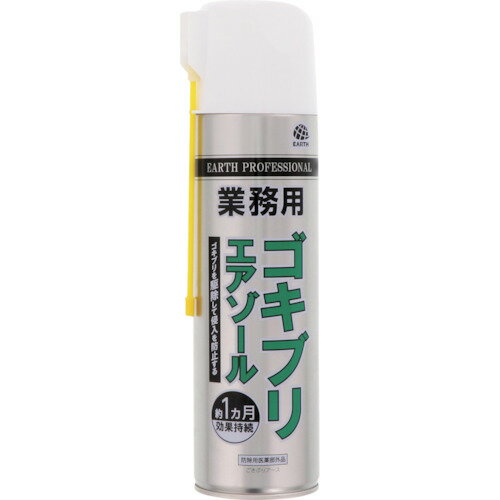 ≫ 商品詳細 ≪ 【特長】 ●2WAYノズル採用、大容量550mLの大容量タイプです。 ●ゴキブリがひそんでいそうな場所にスプレーし、ゴキブリの侵入も防ぎます。 ●直接噴射しても高い殺虫効果があります。 【用途】 ●ゴキブリの駆除、忌避に。 【仕様】 ●適用害虫：ゴキブリ ●効果持続目安：1ヶ月 ●容量(ml)：550 ●適合害虫：ゴキブリ ●材質：使用薬剤：d-T80-フタルスリン0.67w/v% ●質量・質量単位：500g ●使用条件：屋内用 ●注意事項：防虫用医薬部外品です。 ※画像は代表イメージです。 ※注意事項：お使いのモニターの発色具合によって、実際のものと色が異なる場合がございます