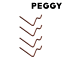 󥰥(KINGJIM) ͭܡ PEGGY Lեå  PGP01-E