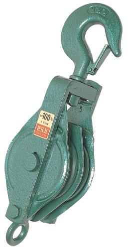 【25日はP2倍！】エスコ(ESCO) 125mm 強力型滑車(2車) EA987HA-125B