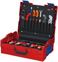【5/25はP2倍!】KNIPEX(クニペックス) 電気技師用ツールセット L-Boxx入 002119LBE