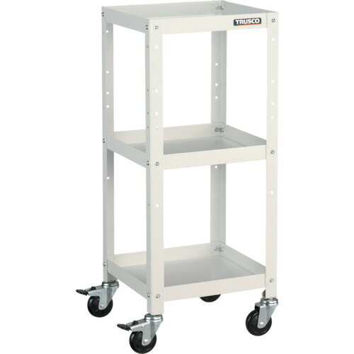 TRUSCO(トラスコ) ラビットワゴン 360X360 ゴム車輪 W色 RBW-933 W