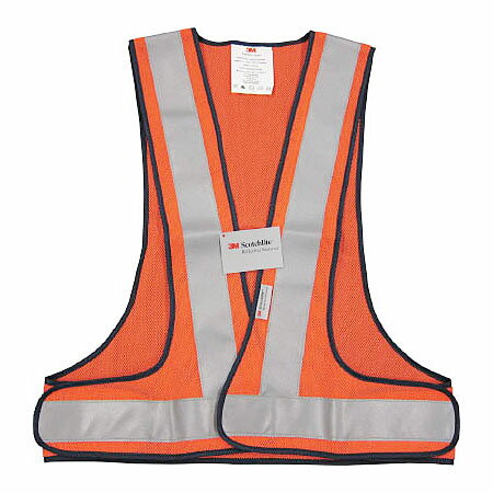 3M 高視認性反射ベスト SVP-02R レッドオレンジ SVP-02R 3M 高視認性反射ベスト SVP-02R レッドオレンジ SVP-02R