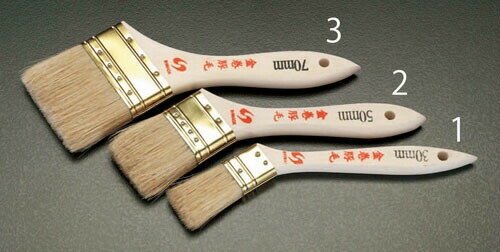 【メール便対応】エスコ(ESCO) 30mm 防水塗料用刷毛 EA109MA-1