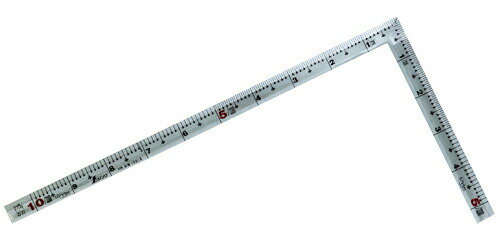 【2/5はP2倍!】シンワ測定 曲尺角厚 シルバー 1尺 裏面角目 10618