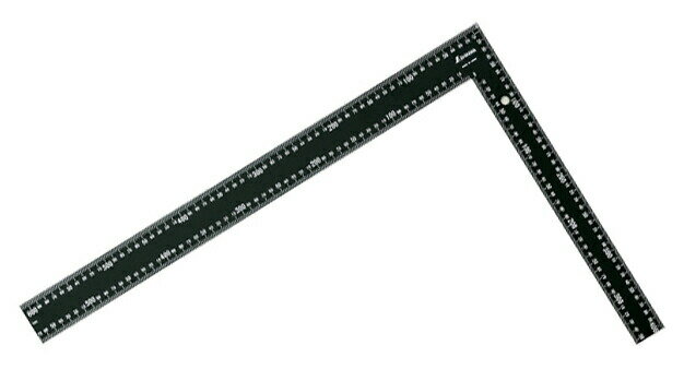 シンワ測定 ラフタースコヤ 黒色 60×40cm 白目盛 64548