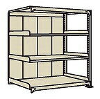 【11/25はP3倍】【直送】サカエ(SAKAE) 中軽量棚PMLW型パネル付（250kg／段・連結・4段） PMLW-8564R