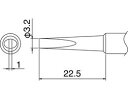 【4/25はP3倍】【メール便対応】白光(HAKKO) こて先 3.2DL型 T18-DL32