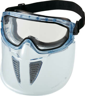 TRUSCO(トラスコ) セーフティゴーグル バイザー付 通気弁タイプ TSG-83T