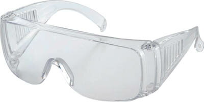 【6/1最大P5倍・400円クーポン】TRUSCO(トラスコ) 一眼型セーフティグラス レンズ透明 TSG33