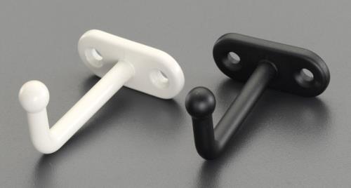 エスコ(ESCO) 49x33mm フック(亜鉛ダイカスト/アイボリー) EA951DG-18