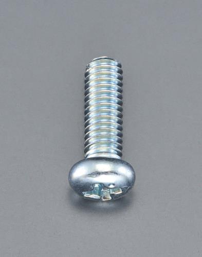 エスコ(ESCO) M3 x10mm 鍋頭小ねじ(ユニクロメッキ/70本) EA949NE-310