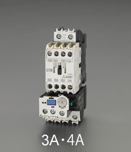 エスコ(ESCO) 200V/200V・1.5kW 電磁開閉器(非可逆) EA940MV-15A