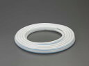 【400円クーポン】エスコ(ESCO) 15/22mmx10m 食品用ホース(耐熱性) EA124DJ-151