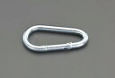 【5/25はP3倍!】エスコ(ESCO) 8.0x 80mm スナップフック(10個) EA638JP-33(4)