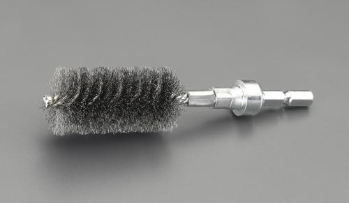 エスコ(ESCO) 38x50mm 6角軸 ワイヤーブラシ(鋼線) EA819BT-107
