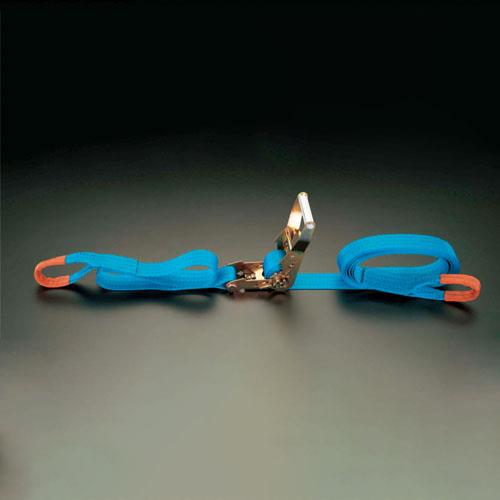 エスコ(ESCO) 50mmx 8.0m/ 750Kg ベルト荷締機(ラチェット式) EA982AB-27