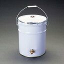 【5/25はP3倍!】エスコ(ESCO) 20L ペール缶(バンドタイプ/コック付) EA991AG-7
