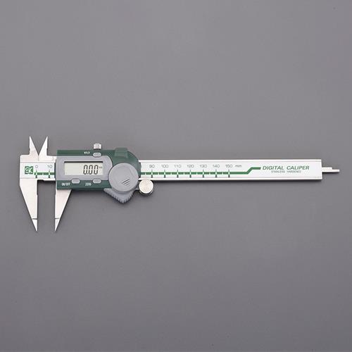エスコ(ESCO) 150mm デジタルノギス(ポイント型) EA725CL-150A