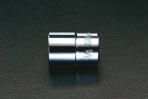 エスコ(ESCO) 1/2"DRx38mm ソケット EA618CL-38