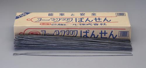 ≫ 商品詳細 ≪●仮設足場部材●サイズ…#10(φ3.1mm)×700mm●重量…16kg●材質…なまし鉄線●足場や仮設組みの際にご使用下さい。●番線の先がひねってあり、シノでしばりやすくなっています。●入数…約200本※画像は代表イメージです。