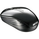 BUFFALO(バッファロー) 無線 BlueLED 3ボタン スタンダードマウス ブラック BSMBW107BK(2)