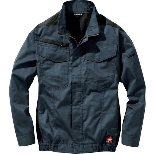 HOOH 難燃ブルゾン 3L ネイビー V4202-3L-1