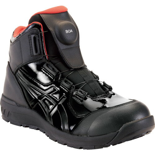 ASICS(アシックス) ウィンジョブ CP304 BOA BLK EDITION ブラック×ブラック 26.5cm 1273A088.001-26.5 ASICS アシックス 安全靴 ウィンジョブ 作業靴 JSAA規格 安全スニーカー セーフティシューズ 作業用シューズ 作業 現場 保護 靴 WINJOB